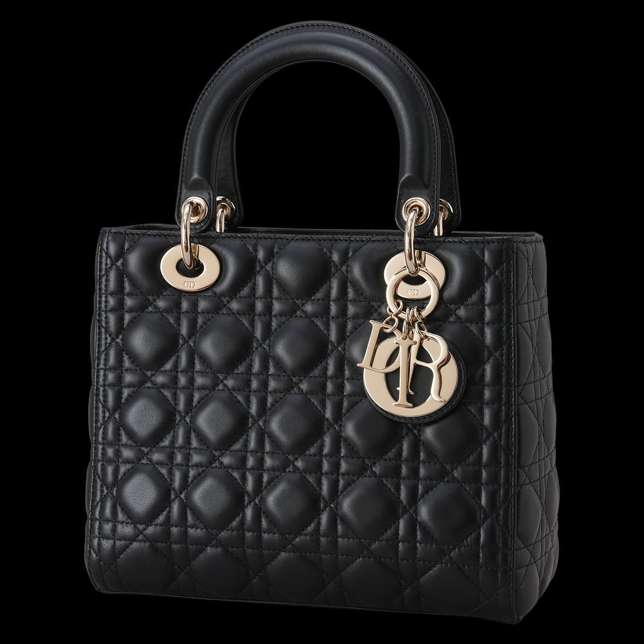 CHRISTIAN DIOR(USED)디올 레이디백 미듐